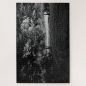 Snowy Forest at Night Puzzle (Vertikal)