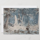 Snowy Forest Karte (Vorderseite)