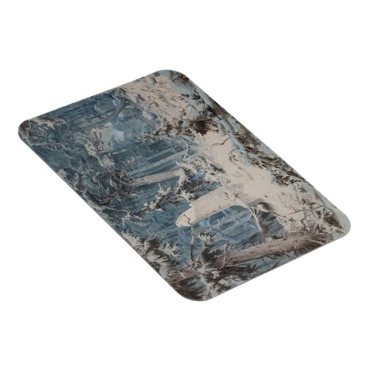 Snowy Forest Magnet (Rechte Seite)