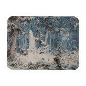 Snowy Forest Magnet (Horizontal)