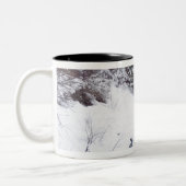 Snowy Forest Mug Zweifarbige Tasse (Links)