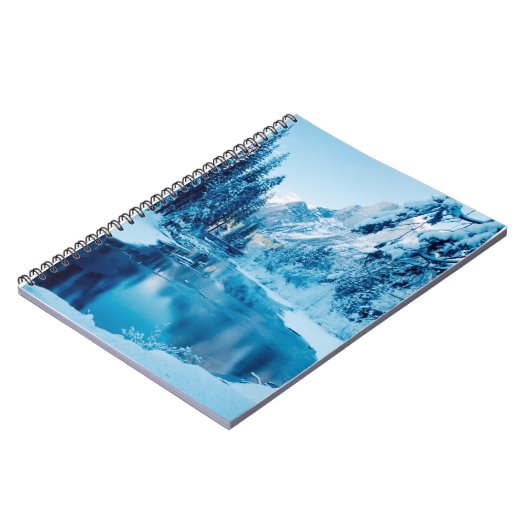 Snowy Forest Notizblock (Linke Seite)