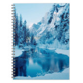 Snowy Forest Notizblock (Vorderseite)