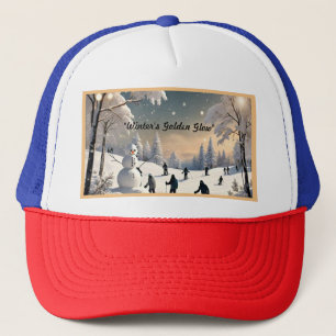 "Snowy Forest Retreat" Truckerkappe