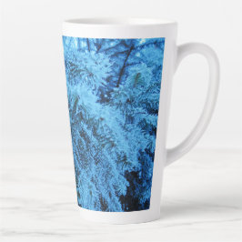 Snowy Forest Spruce Milchtasse