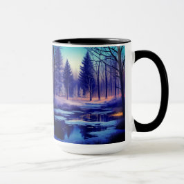 Snowy Forest Tasse