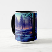 Snowy Forest Tasse (Vorderseite Links)