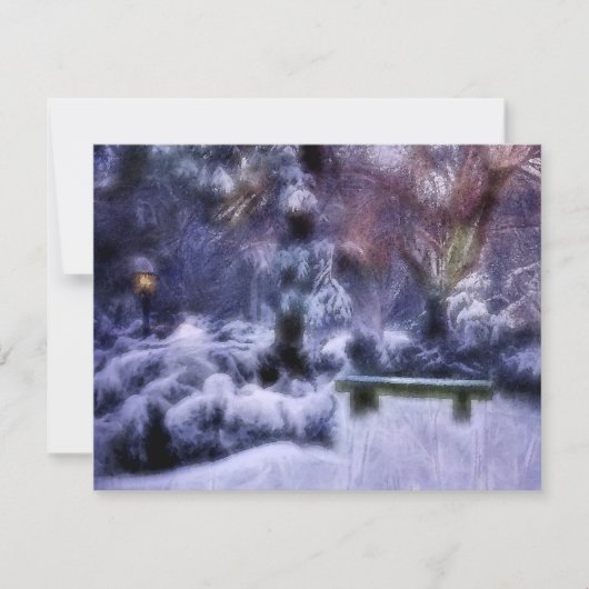 Snowy Forest Winter Wonderland (Vorderseite)