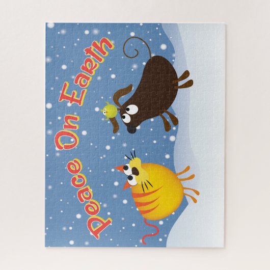 Snowy Fun Puzzle (Vertikal)