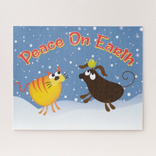 Snowy Fun Puzzle (Horizontal)