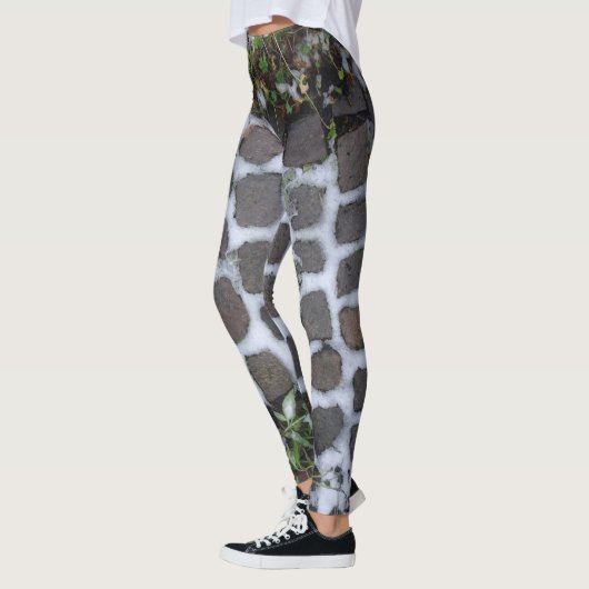 Snowy Garden Pathway Legging Leggings (Links)