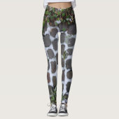 Snowy Garden Pathway Legging Leggings (Vorderseite)
