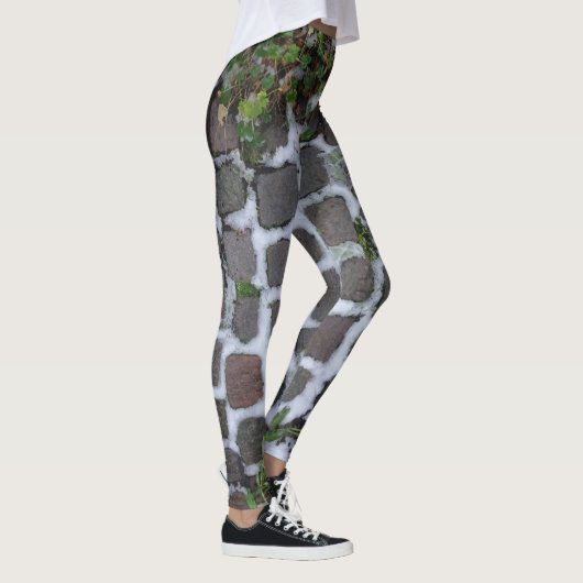 Snowy Garden Pathway Legging Leggings (Rechts)