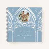 Snowy Gothic Wintermesse Weihnachten Neue Jahre Notizblock (Vorderseite)