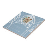 Snowy Gothic Wintermesse Weihnachtsfest Foto Fliese (Seite)