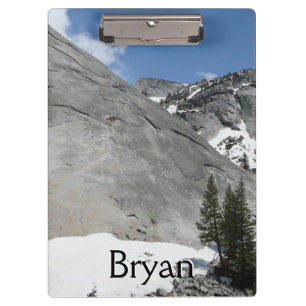 Snowy Granite Domes I im Yosemite Nationalpark Klemmbrett
