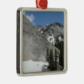 Snowy Granite Domes I im Yosemite Nationalpark Silbernes Ornament (Rechts)
