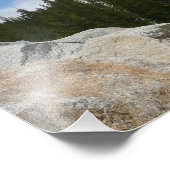 Snowy Granite Domes II Yosemite Nationalpark Fotodruck (Ecke)