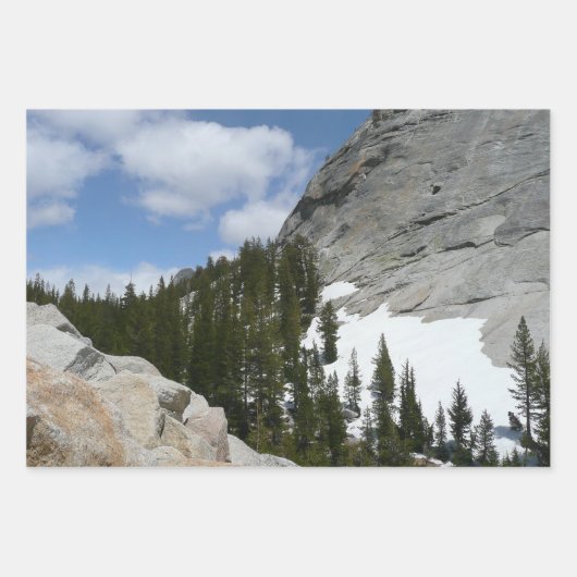 Snowy Granite Domes II Yosemite Nationalpark Geschenkpapier Set (Vorderseite)