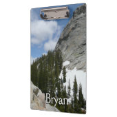 Snowy Granite Domes II Yosemite Nationalpark Klemmbrett (Links)