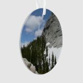 Snowy Granite Domes II Yosemite Nationalpark Ornament (Vorderseite)