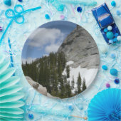 Snowy Granite Domes II Yosemite Nationalpark Pappteller (Party)