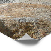 Snowy Granite Domes II Yosemite Nationalpark Poster (Ecke)