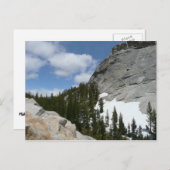 Snowy Granite Domes II Yosemite Nationalpark Postkarte (Vorne/Hinten)