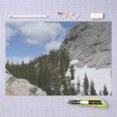 Snowy Granite Domes II Yosemite Nationalpark Seidenpapier (Handwerk)