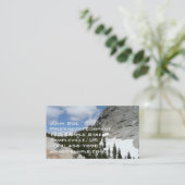 Snowy Granite Domes II Yosemite Nationalpark Visitenkarte (Stehend Vorderseite)