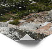 Snowy Granite Domes Panorama auf Yosemite Poster (Ecke)