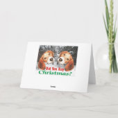 Snowy hast du Weihnachten gesagt? Beagle Weihnacht (Rückseite)