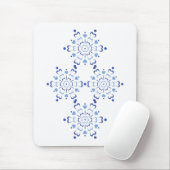 Snowy Heartburst Mousepad (Mit Mouse)