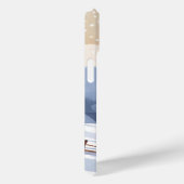 Snowy Hillside | Watercolor Winter Case-Mate iPhone Hülle (Rückseite / Rechts)