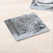 Snowy Holiday Untersetzer (angewinkelt)