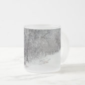 Snowy-Holz-mattierte Tasse (VorderseiteRechts)