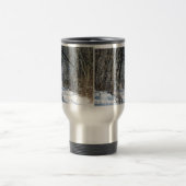 Snowy-Holz-Tasse Reisebecher (Mittel)