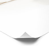 Snowy Horse Barn Wall Art Fotodruck (Ecke)