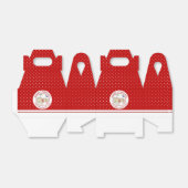 Snowy Hütte Frohe Weihnachten vom Weihnachtsmann Geschenkschachtel (Ungefaltet)