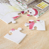 Snowy Hütte Puzzle (Seite)