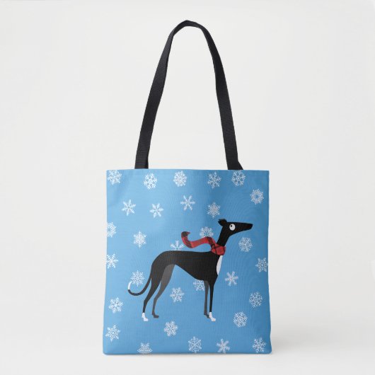 Snowy-Jagdhund Tasche (Vorderseite)