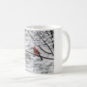 Snowy Kardinal Kaffeetasse (VorderseiteRechts)