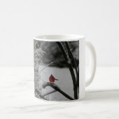 Snowy Kardinal Kaffeetasse (VorderseiteRechts)