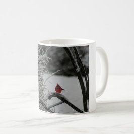 Snowy Kardinal Kaffeetasse