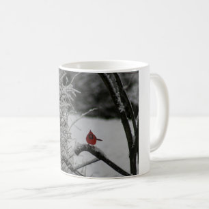 Snowy Kardinal Kaffeetasse