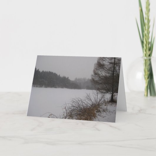 Snowy Lake I Karte (Vorderseite)