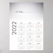Snowy Landscape Kalender 2022 Poster (Vorne)