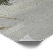 Snowy Landscape Poster (Ecke)