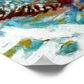 Snowy Landscape with Arles by Vincent van Gogh Poster (Ecke)