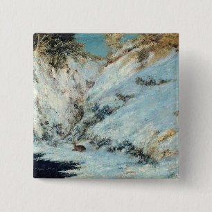 Snowy-Landschaft, 1866 Button